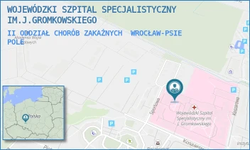 II ODDZIAŁ CHORÓB ZAKAŹNYCH - WOJEWÓDZKI SZPITAL SPECJALISTYCZNY IM.J.GROMKOWSKIEGO - UL. KOSZAROWA 5,  WROCŁAW-PSIE POLE