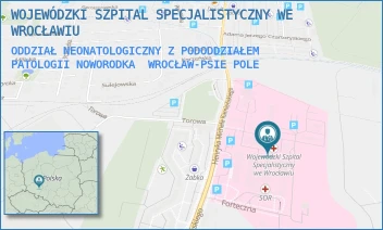 ODDZIAŁ NEONATOLOGICZNY Z PODODDZIAŁEM PATOLOGII NOWORODKA - WOJEWÓDZKI SZPITAL SPECJALISTYCZNY WE WROCŁAWIU - UL. HENRYKA MICHAŁA KAMIEŃSKIEGO 73A, WROCŁAW-PSIE POLE