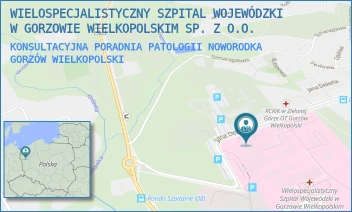 KONSULTACYJNA PORADNIA PATOLOGII NOWORODKA - WIELOSPECJALISTYCZNY SZPITAL WOJEWÓDZKI W GORZOWIE WIELKOPOLSKIM SP. Z O.O. - UL. JANA DEKERTA 1, GORZÓW WIELKOPOLSKI