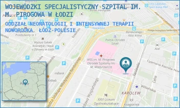 ODDZIAŁ NEONATOLOGII I INTENSYWNEJ TERAPII NOWORODKA - WOJEWÓDZKI SPECJALISTYCZNY SZPITAL IM. M. PIROGOWA W ŁODZI - UL. WILEŃSKA 37,  ŁÓDŹ-POLESIE