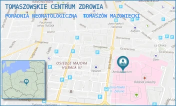 PORADNIA NEONATOLOGICZNA - TOMASZOWSKIE CENTRUM ZDROWIA - UL. JANA PAWŁA II 35,  TOMASZÓW MAZOWIECKI