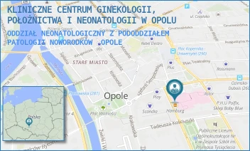 ODDZIAŁ NEONATOLOGICZNY Z PODODDZIAŁEM PATOLOGII NOWORODKÓW - KLINICZNE CENTRUM GINEKOLOGII, POŁOŻNICTWA I NEONATOLOGII W OPOLU - REYMONTA 8,  OPOLE